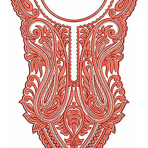 Ball Gown Sleeveless Maxi Dress Embroidery Design