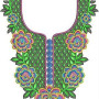 Nighty Neck Embroidery Designs 4527