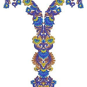 High Stitch Full Set Dress Embroidery Design