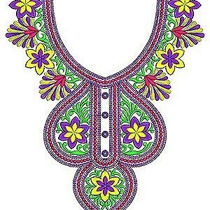 UAE Neck Designs For Embroidery