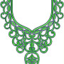 Pakistani Dress Embroidery Neck Design