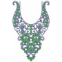 Saudi Arabian Neck Embroidery Design