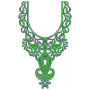 Fabulous Moroccan Cording Neck Design