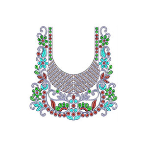 Beautiful Bohemian Fashion Cording Neck Design