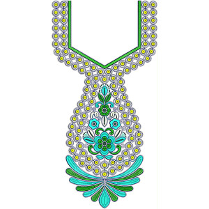 Latest Salwar Suit Neck Embroidery Design