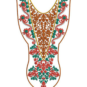 Jalabiya Kaftan | Neck Yoke Gala