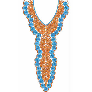 African Ladies Clothing Neck Design