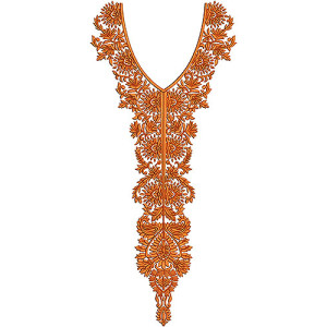 Punjabi Dresses Neck Embroidery Design