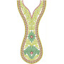 Italian Clothing Neck Embroidery Design