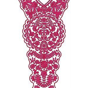 Jalabiya Galebiya Neck Yoke Gala Embroidery Design