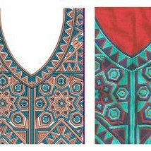 7672 Neck Design for Dress