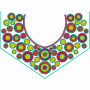 Bold Dress Neck Embroidery Design