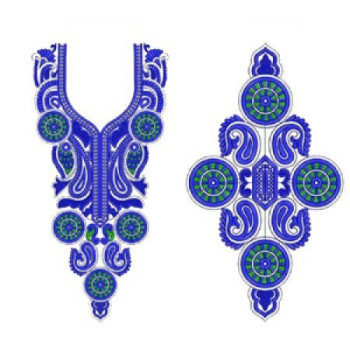 9280 Neck Embroidery Design