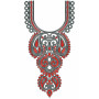 9338 Neck Embroidery Design