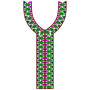 9340 Neck Embroidery Design