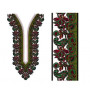 9342 Neck Embroidery Design