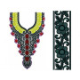 9345 Neck Embroidery Design