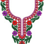 9547 Neck Embroidery Design