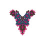 9725 Neck Embroidery Design