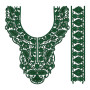 9738 Neck Embroidery Design