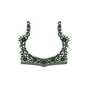 9769 Neck Embroidery Design