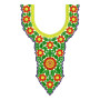 9835 Neck Embroidery Design