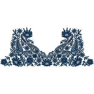 9840 Neck Embroidery Design