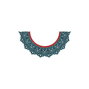 9916 Neck Embroidery Design