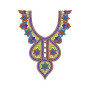 Mexican Lovely Look Embroidery Neck Design