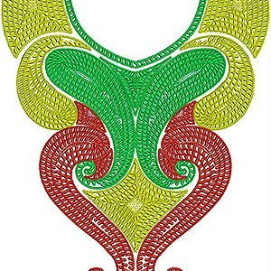 Islamic Concept Neck Embroidery Designs