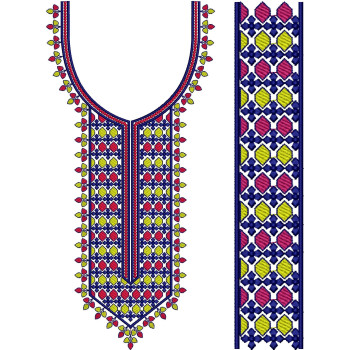 Arabic Design Digital Embroidery