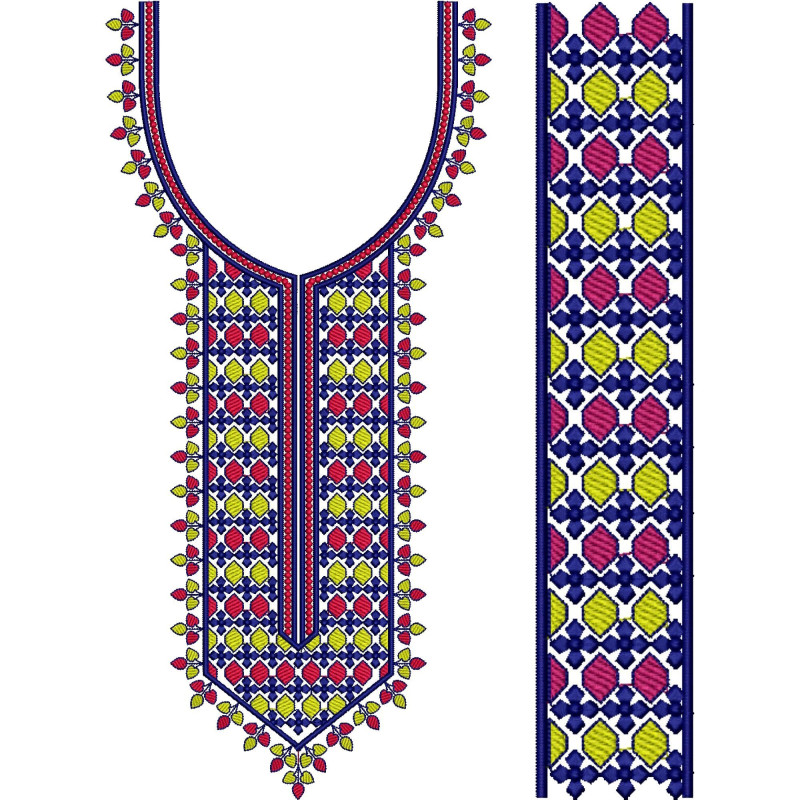 Arabic Design Digital Embroidery