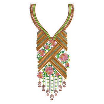 Arabic style embroidery motifs