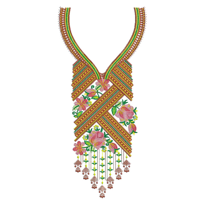 Arabic style embroidery motifs