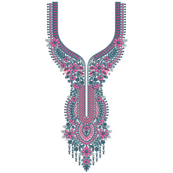 Kashmiri Twilight Embroidery Design