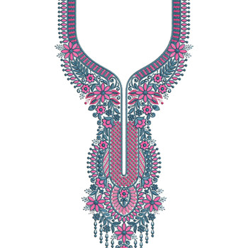 Kashmiri Twilight Embroidery Design