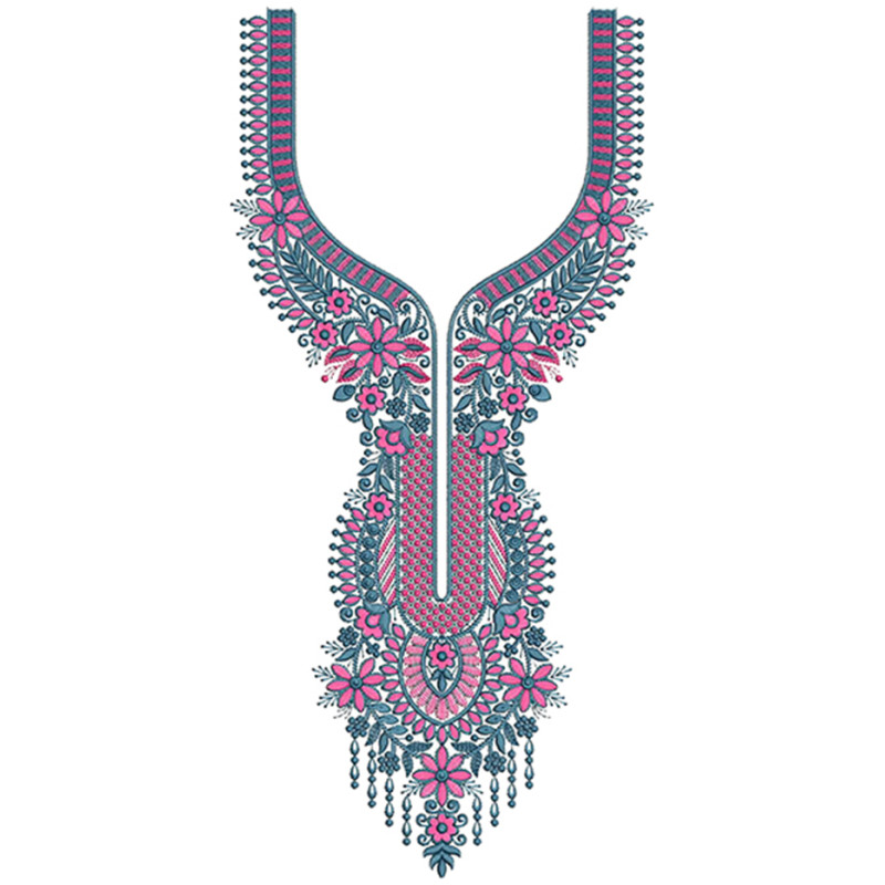 Kashmiri Twilight Embroidery Design