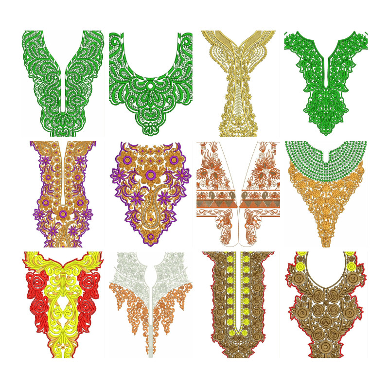 Neck Bulk Download | 50 Designs
