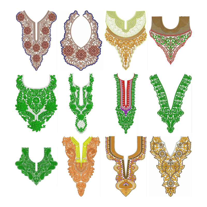 Neck Bulk Download | 50 Designs