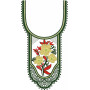 Palki Bloom Neck Embroidery Design