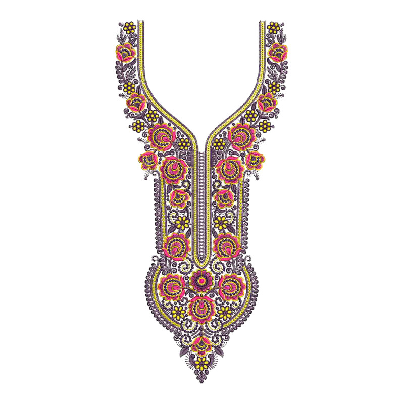 Burka Embroidery Design