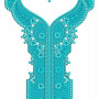 Clovis Woman Neck Embroidery Design