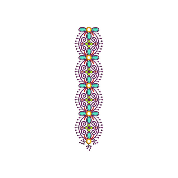 Embroidery Design For Traditional Kurtas