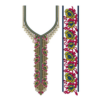 Embroidery Design For Abaya Dubai