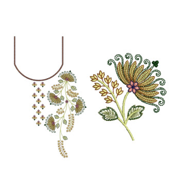 Pushp Embroidery Design