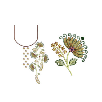 Pushp Embroidery Design