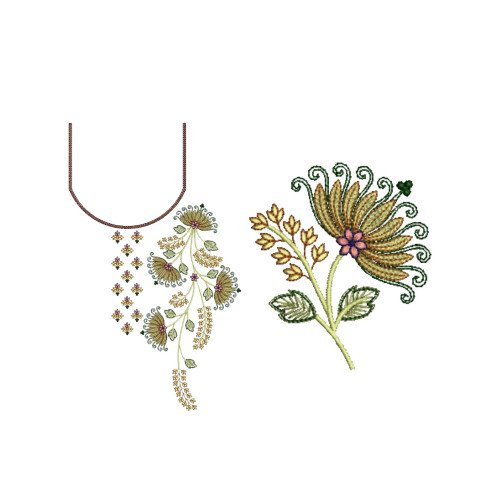 Pushp Embroidery Design