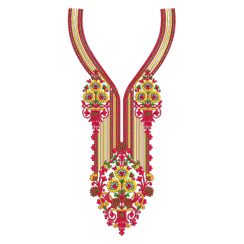 Embroidery Neck Design Latest