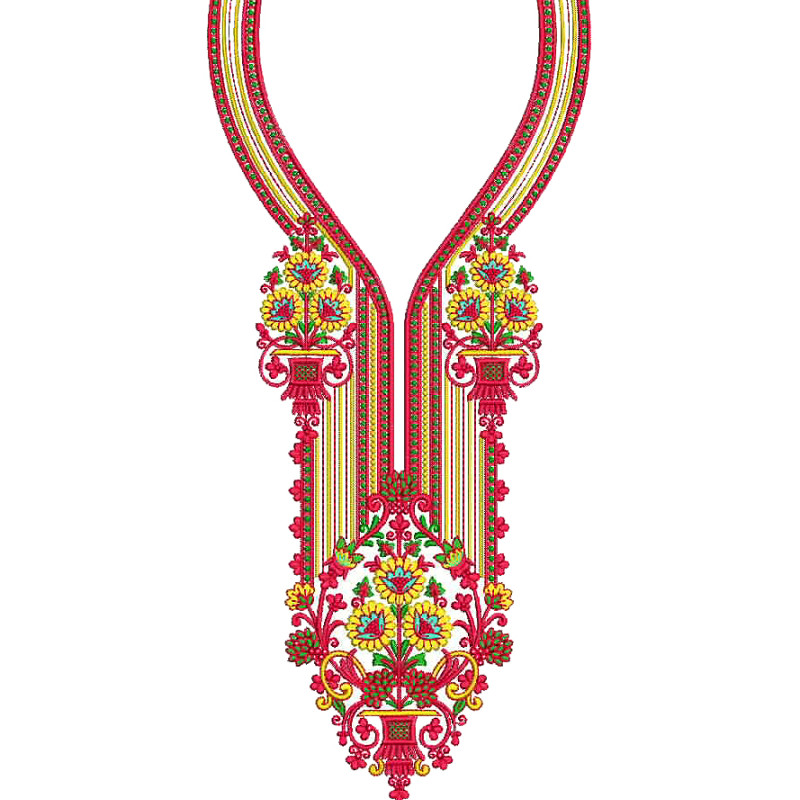 Embroidery Neck Design Latest