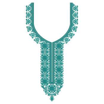 Peshawari Mosaic Embroidery Design